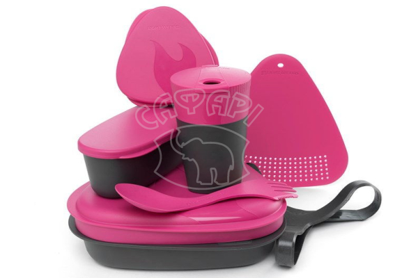 Набір посуда LIGHT MY FIRE LunchKit 2.0 pin-pack Fuchsia