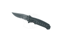 Ніж з складаний лезом Fox Blackfox Tactical Clip Point серрейтор