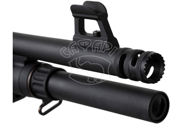 Рушниця Huglu Atrox Tactic Black Telescopic Stock 12/47 СМ 7+1 