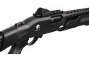 Рушниця Huglu ATROX Tactic Plus Black Telescopic Stock 12/76 46 см