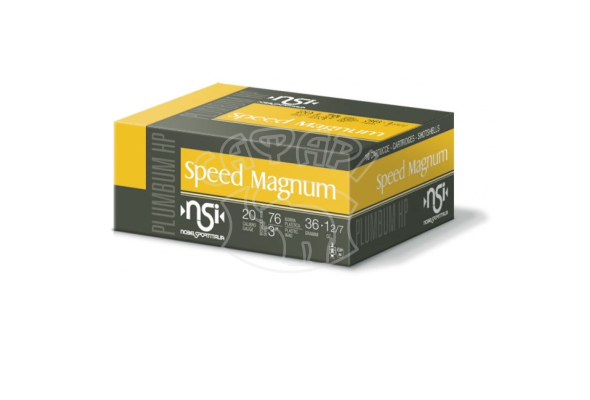 Дробь Nobel Sport Italy Speed magnum HP 36 гр. к.20/76 №0