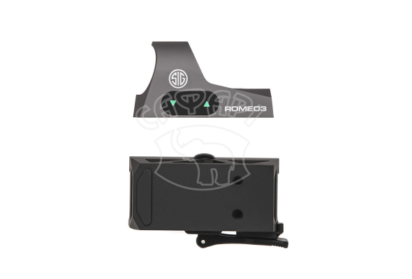 Коллиматорный прицел SIG Optics ROMEO 3 REFLEX SIGHT, 1x25MM, 3 MOA RED DOT,M1913 RISER