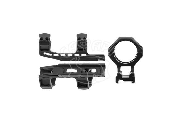 Моноблок Leapers UTG ACCU-SYNC OFFSET 50. d - 30 мм. Extra High. Picatinny. Black