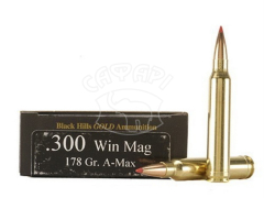 Патрон Black Hills Gold .300WinMag Hornady A-max , 11,53 гр