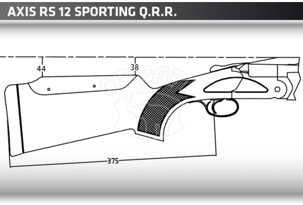 Рушниця FABARM AXIS RS12 BLACK SPORTING Q. R. R. кал. 12/76