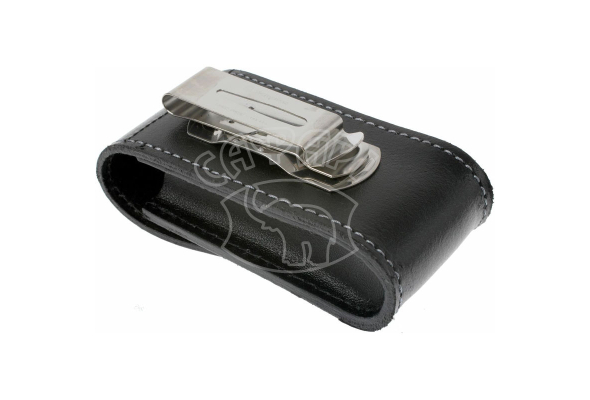 Чехол поясной с клипсой для мультитула 111 мм 6-слойного Victorinox кожаный
