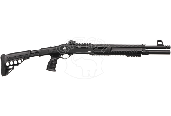 Рушниця Huglu ATROX Tactic Plus Black Telescopic Stock 12/76 46 см