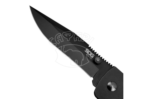 Ніж з складаний лезом SOG SlimJim Black