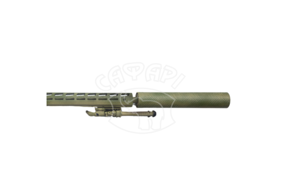 Гвинтівка Ruger American PRECISION Rifle k. 338 Lapua Mag, приціл, моноблок, саундмодератор STEEL