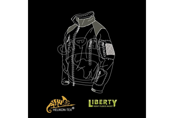 Флисовая куртка Helikon-Tex LIBERTY - Double Fleece