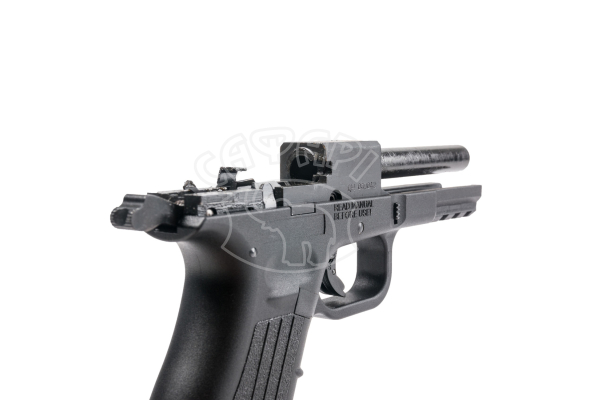 Травматичний пістолет S.A.-911-04 (сталевий кожух затвору) к.9мм
