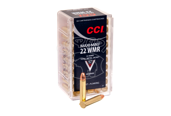 Патрон CCI 22WMR Maxi Mag TMJ 2,6гр