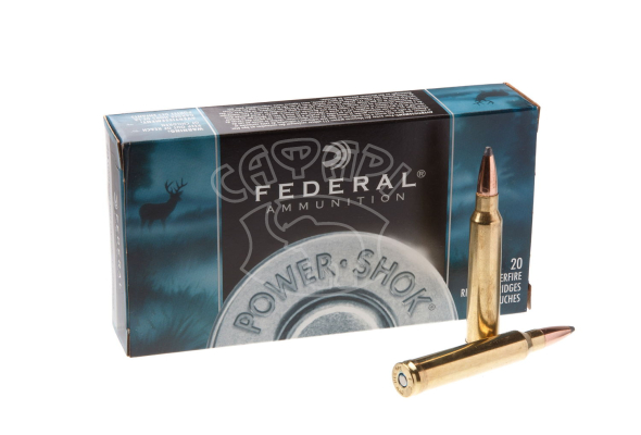 Патрон Federal Power-Shok 300win mag Trophy Tip 9,7гр (150GR)