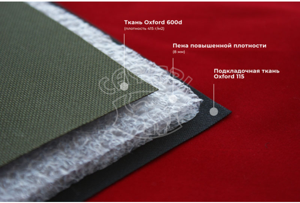Чехол для ружья с оптикой LeRoy Elite Optic Olive 1.3 м