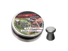 Пневматические пули Umarex Match k .177 500 шт 0.48 гр