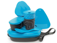 Набір посуда LIGHT MY FIRE LunchKit 2.0 pin-pack Cyan Blue