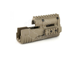 Цевье MFT для АК-47/74 MFT Tekko Polymer с планкой Picatinny хаки купить