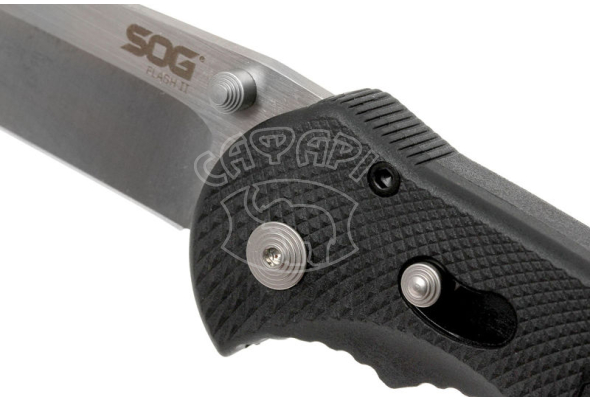 Ніж з складаний лезом SOG Flash II Tanto Satin