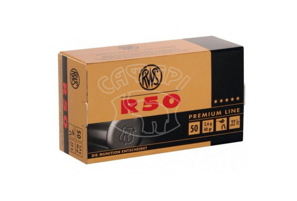 Патрон RWS R50 .22 LR RN 2,6 g (40GR)