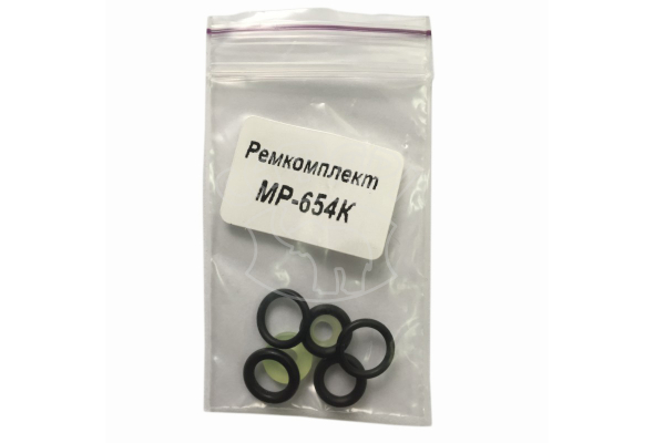 Ремкомплект для пневматического пистолета МР-654К (7 колец)