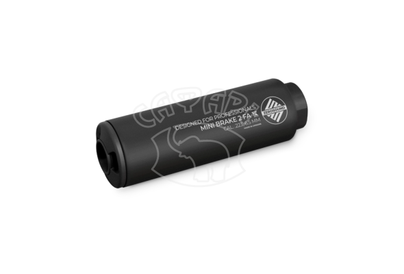 Саундмодератор Zerosound TITAN MINI BRAKE II Al кал. 223 Rem (в комплекті з ДГК) різьба 1/2-28. Black