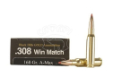 Патрон Black Hills Gold .308Win Hornady A-max, 10,9 гр