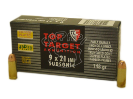 Патрон Fiocchi 9x21 IMI TCCP LL 148gr SUBSONICHE купить
