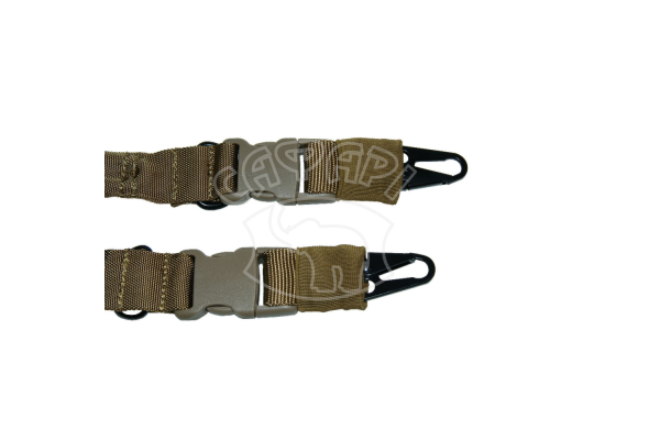 Ремінь рушничний двопозиційний SD-point sling Coyote