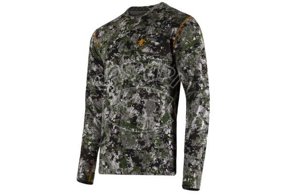 Футболка с длинным рукавом Camo-Tec Long sleeve Gen II Cotton Sitka Green