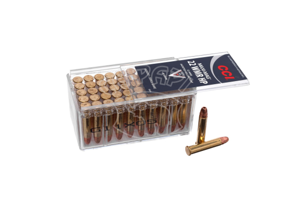 Патрон CCI 22WMR Maxi Mag JHP 2,6гр