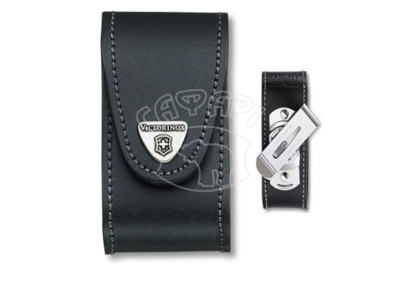 Чехол поясной с клипсой для мультитула 91 мм 5-8-слойного Victorinox кожаный
