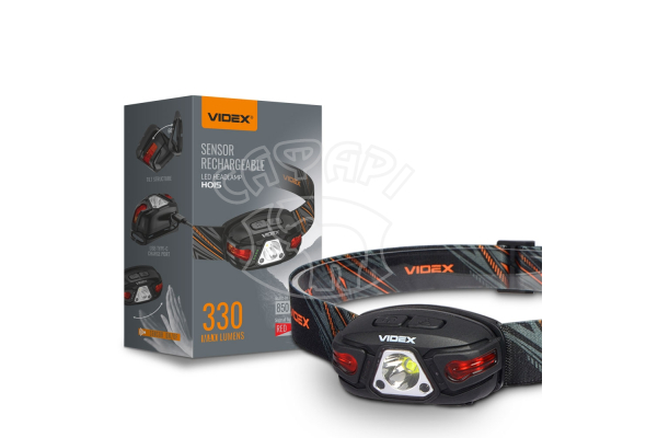 Налобный светодиодный фонарик H015 VIDEX 330Lm 5000K