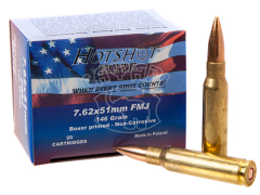 Патрон MESKO FMJ 308 Win 146 gr.