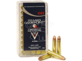 Патрон CCI 22WMR GamePoint JSP 40GR  купить