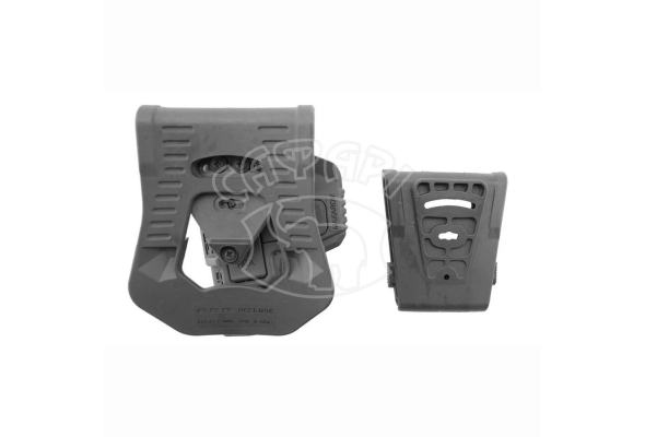 Кобура FAB Defense Scorpus з 2-х рівневої фіксацією для пістолета ПМ (з доп. кріпленням) поворотна