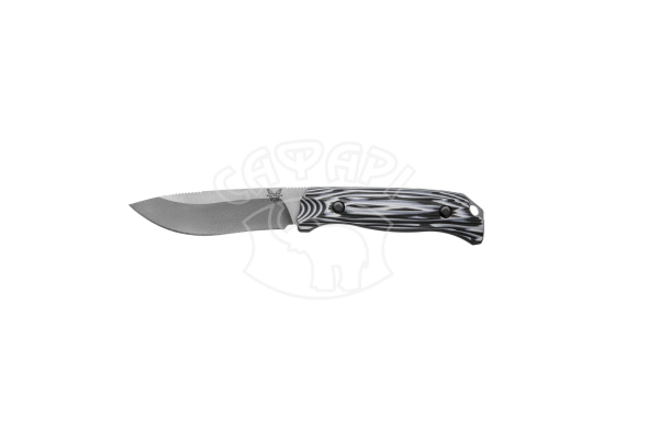 Ніж з фіксованим лезом Benchmade Saddle Mountain Skinner G10