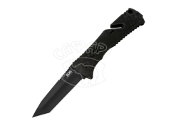 Ніж з складаний лезом SOG Trident Tanto Black TiNi