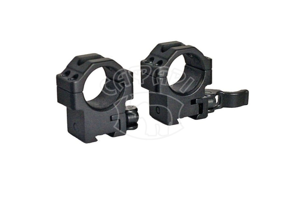 Кільця Leapers UTG Max Strength Airgun низькі швидкоз'ємні