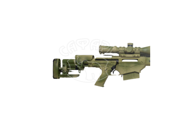 Гвинтівка Ruger American PRECISION Rifle k. 338 Lapua Mag, приціл, моноблок, саундмодератор STEEL