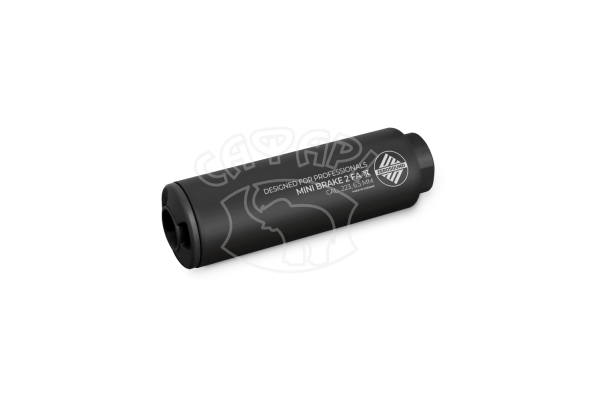 Саундмодератор Zerosound TITAN MINI BRAKE II Full Auto кал. 223 Rem (в комплекті з ДГК) різьба 1/2-28. Black